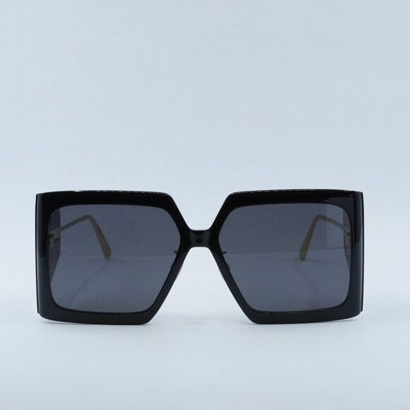 NEW DIOR DIORSOLAR S1U 10A0 BLACK GREY SUNGLASSES - Picture 3 of 13